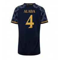 Real Madrid David Alaba #4 Udebanetrøje Dame 2023-24 Kortærmet